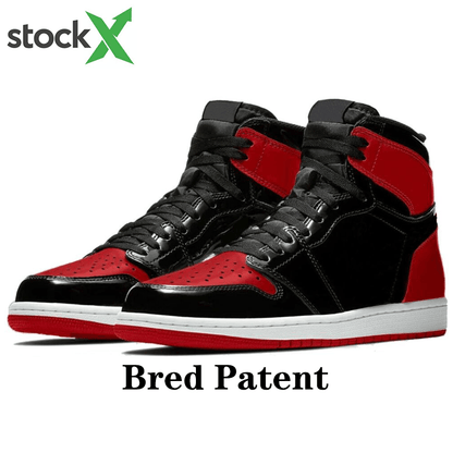 2023 Newest In Stock X High retro OG AJ 1 Lost & Found 4 retro Factory wholesale Bred Patent Red Thunder Black Cat Casual Shoes