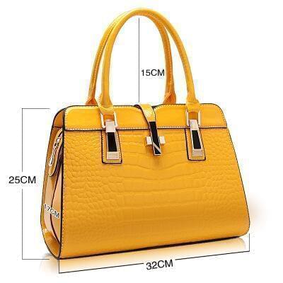 2020 Fashion crocodile ladies shoulder bags vintage PU purse Korea hand bag women leather handbags