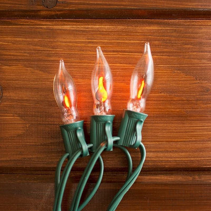 3w Candelabra Flicker Flame Electric Candle Lamp C7 C35 Tail Replacement Bulb