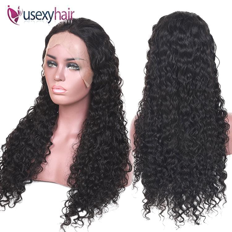 30 32 34 36 38 40 50 inch Human Hair Wigs For Black Women Straight Deep Wave Virgin Raw Indian Hair Long Lace Front Wigs