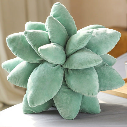 Simulation Plant Succulent Pillow Plush Toy Office Chair Cushion