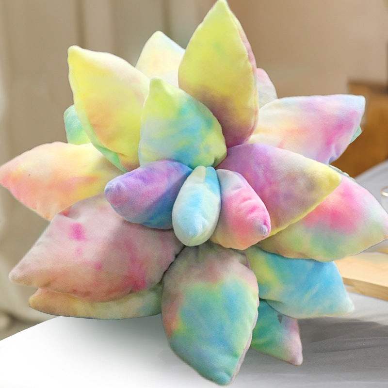 Simulation Plant Succulent Pillow Plush Toy Office Chair Cushion