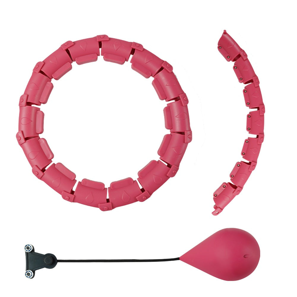 Adjustable Abdominal Exercise Massage Hoops