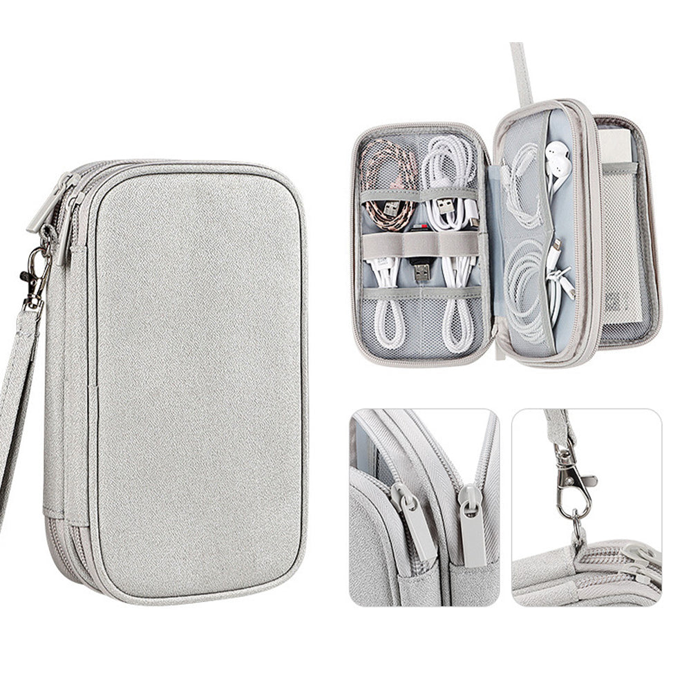 All-in-One Portable Travel Cable Organizer Bag Electronic Organizer