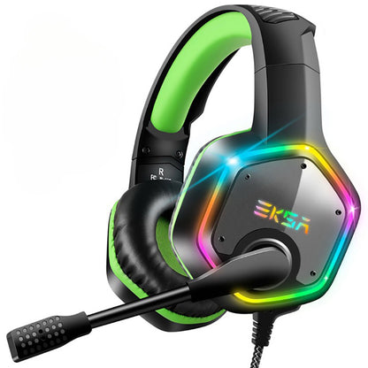 7.1 Surround Sound Gaming Headset with Noise Canceling Mic & RGB Light - USB Plugged-In