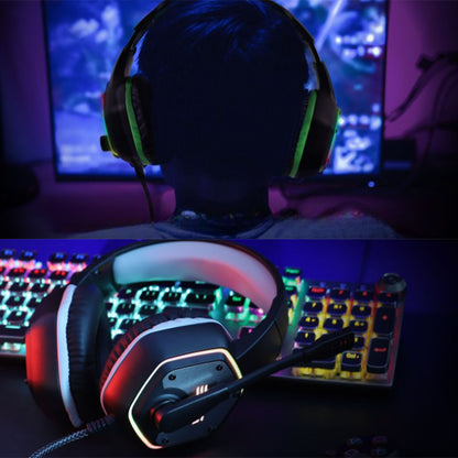 7.1 Surround Sound Gaming Headset with Noise Canceling Mic & RGB Light - USB Plugged-In