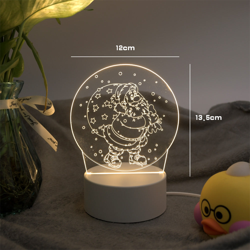 Creative small table lamp bedroom dormitory birthday gift