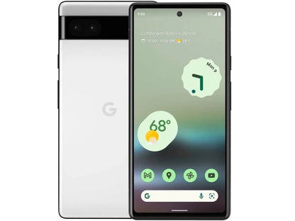 Google pixel 6a 6gb ram 128gb rom dual sim - chalk white