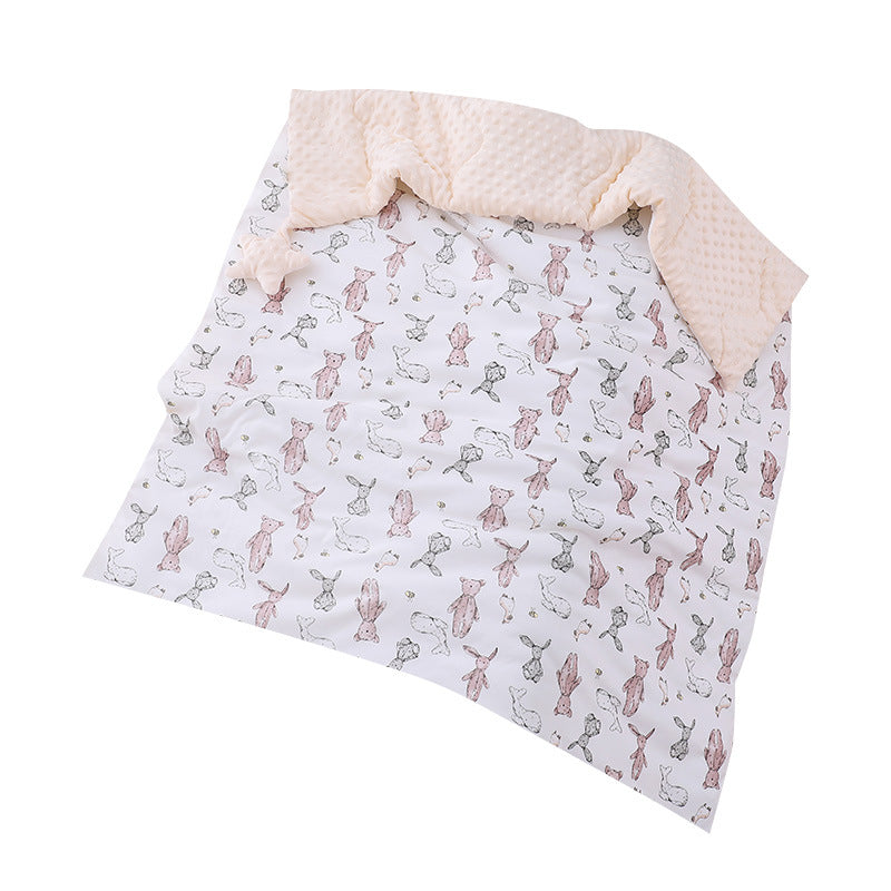 Baby Beanie Thickened Comforter Blanket