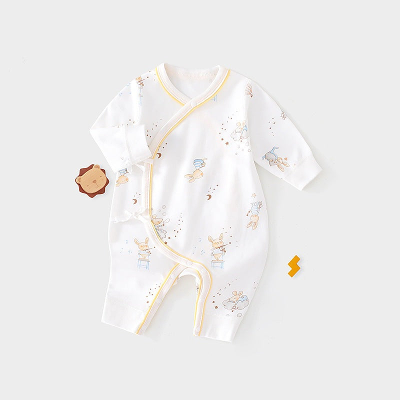 Spring And Autumn Seasons Newborn Cotton Clothes Onesie