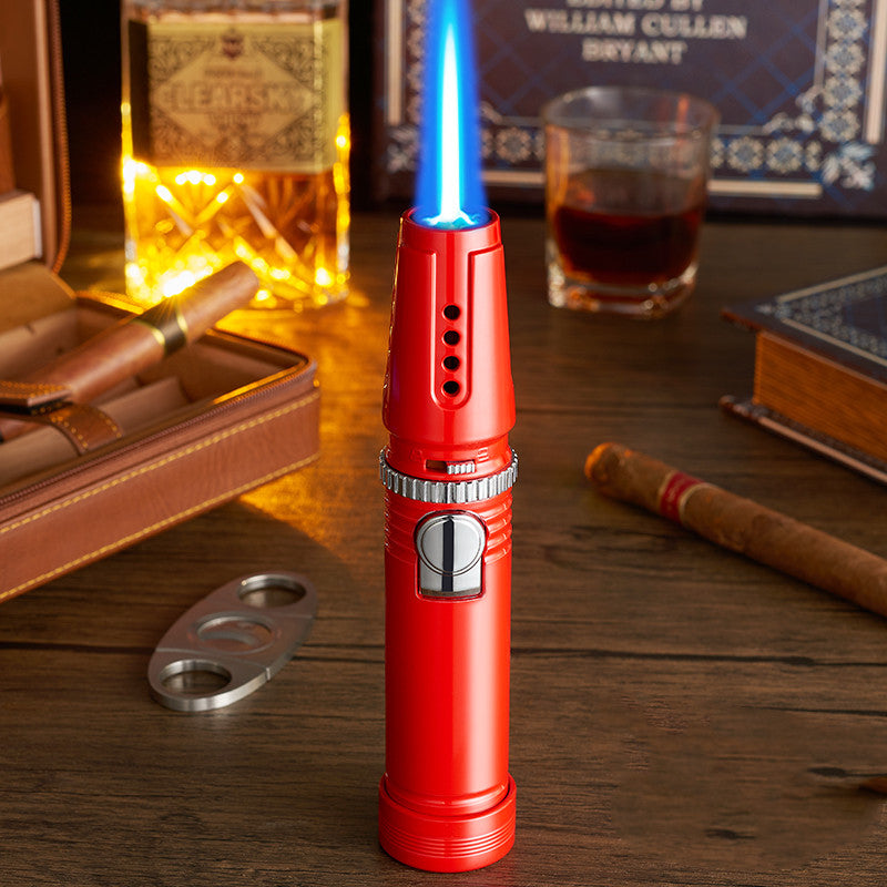 Windproof Electronic Inflatable Cigar Lighter