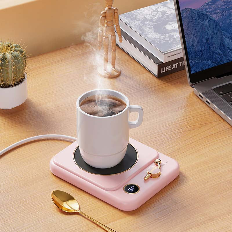 Milk Heating Insulation Base Desktop Digital Display Warming Pad