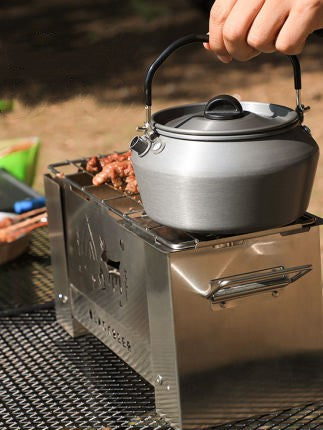 Black Deer Tinder Wood Stove Outdoor Portable Camping Picnic