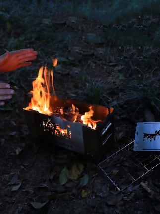 Black Deer Tinder Wood Stove Outdoor Portable Camping Picnic