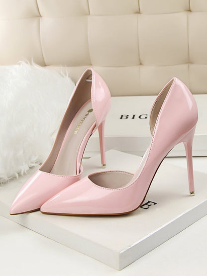 Dropshipping high heel stiletto d'orsay pumps fashion daily wear dress shoes pointed toes pumps heel shoes