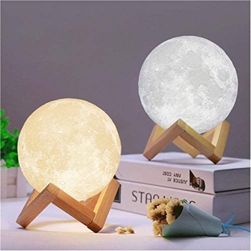 Portable 800Ml Cool Mist Humidifiers Aroma Oil Diffuser Mini 3D Moon Lamp Ultrasonic Home Room Air Humidifier Moon Humidifier