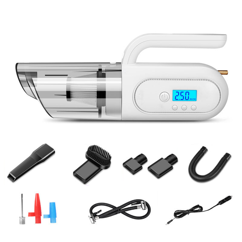 Portable Automatic Car Vacuum Cleaner HandHeld Car Electric Air Pumps Cycle Pumps Air Pump Tyre Inflators 4 in 1 Car Use