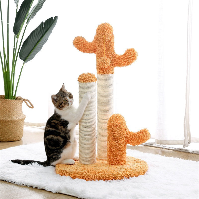 US Warehouse Free Shipping Hot Sale Cactus Cat Tree Scratcher Cat Scratching Posts