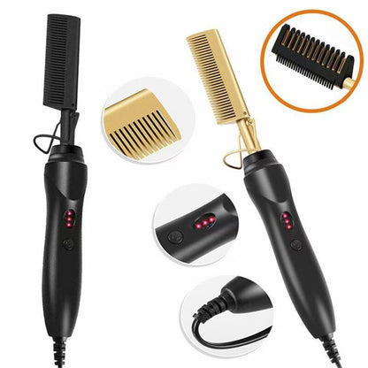 Best Selling Bling Fashion Rhinestone 450 Degree Professional Electric Hot Comb