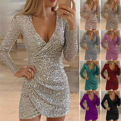 lady silk sequin rhinestone formal prom party club evening knit lace chiffon mesh floral pleated dinner mini maxi women dresses