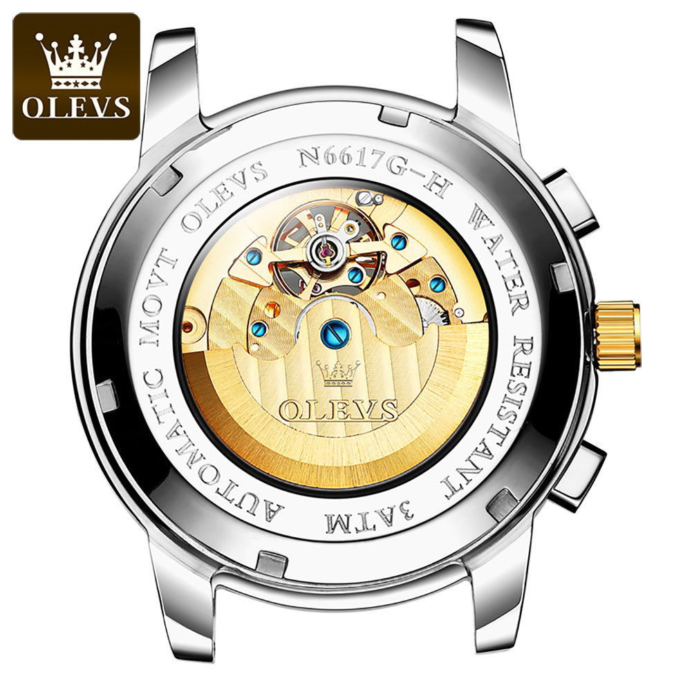 Men Hand Watch OLEVS 6617 Automatic Mechanical Montre