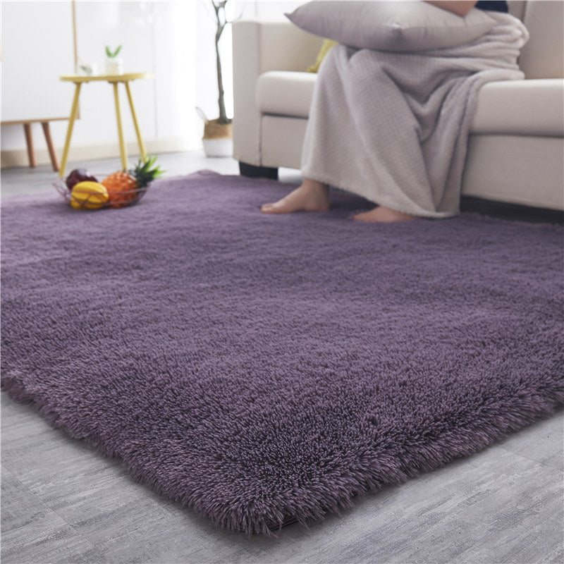 Modern luxury home decor fluffy shaggy rugs area carpet for living room