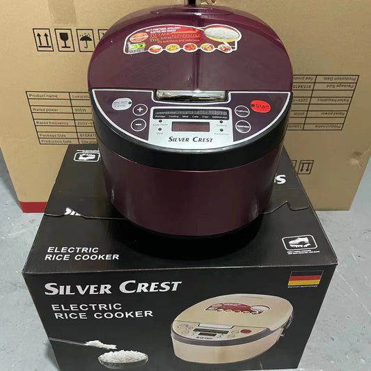 Silver Crest 5L MicroComputer controlled automatic smart electric rice cooker