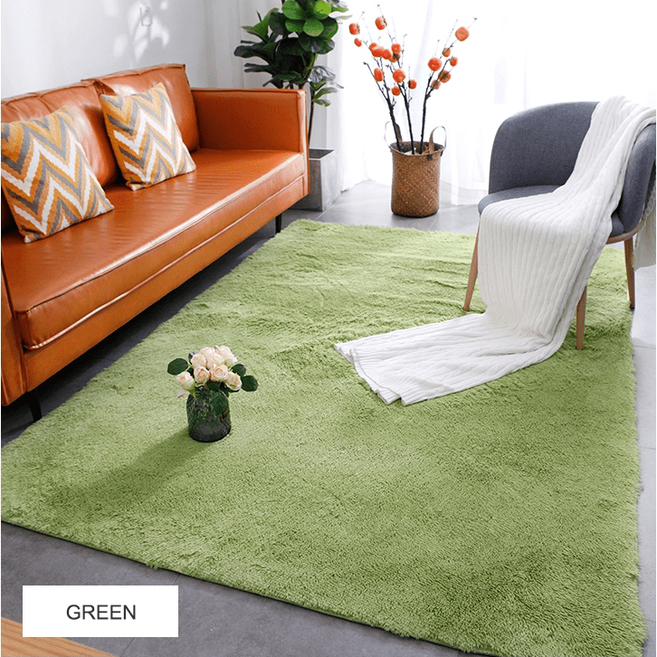 Modern luxury home decor fluffy shaggy rugs area carpet for living room