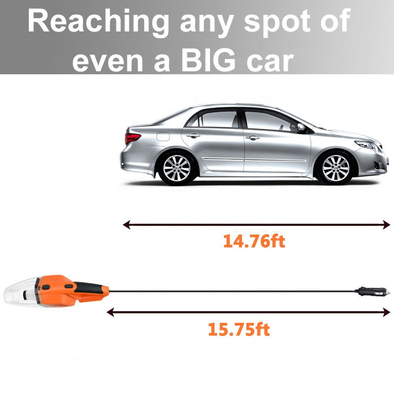 6.5KPA Car Vacuum Cleaner Handheld Vacuum Cleaner For Car Aspirateur 6.5Kpa Powerful Vaccum Cleaners Auto