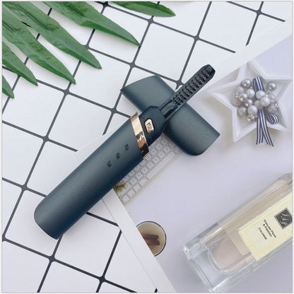 8151 Wholesale private label 3d magnetic with rose gold mini electric makeup sets tools plastic heated eyelash curler