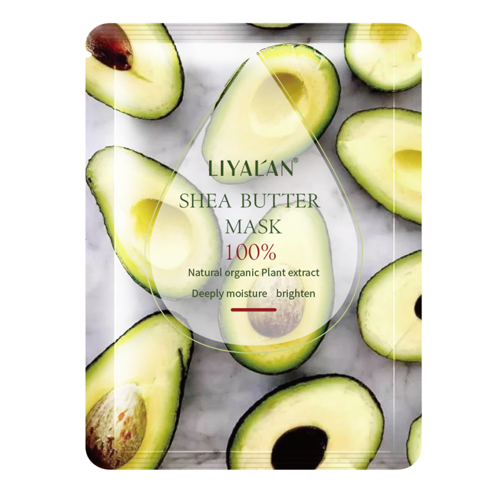 Beauty Mascarillasl Facial Skin Oil Control Whitening Face Skin Care Sheet Mask 7PCS Natural Plant Fruit Facial Mask