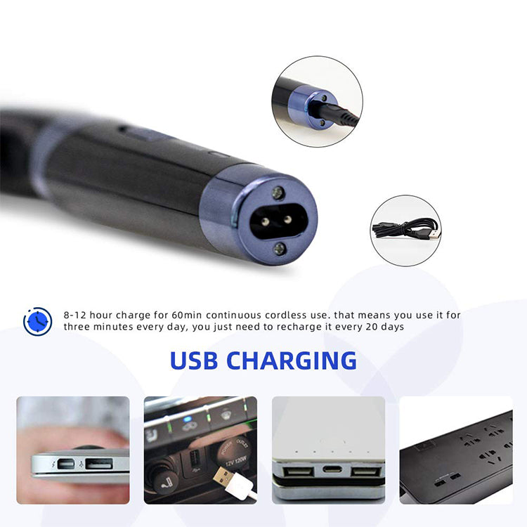 N01B Electric Eyebrow Shaver Clip Ear And Nose Hair Trimmer Rechargeable Cutter Fast Pen For Men