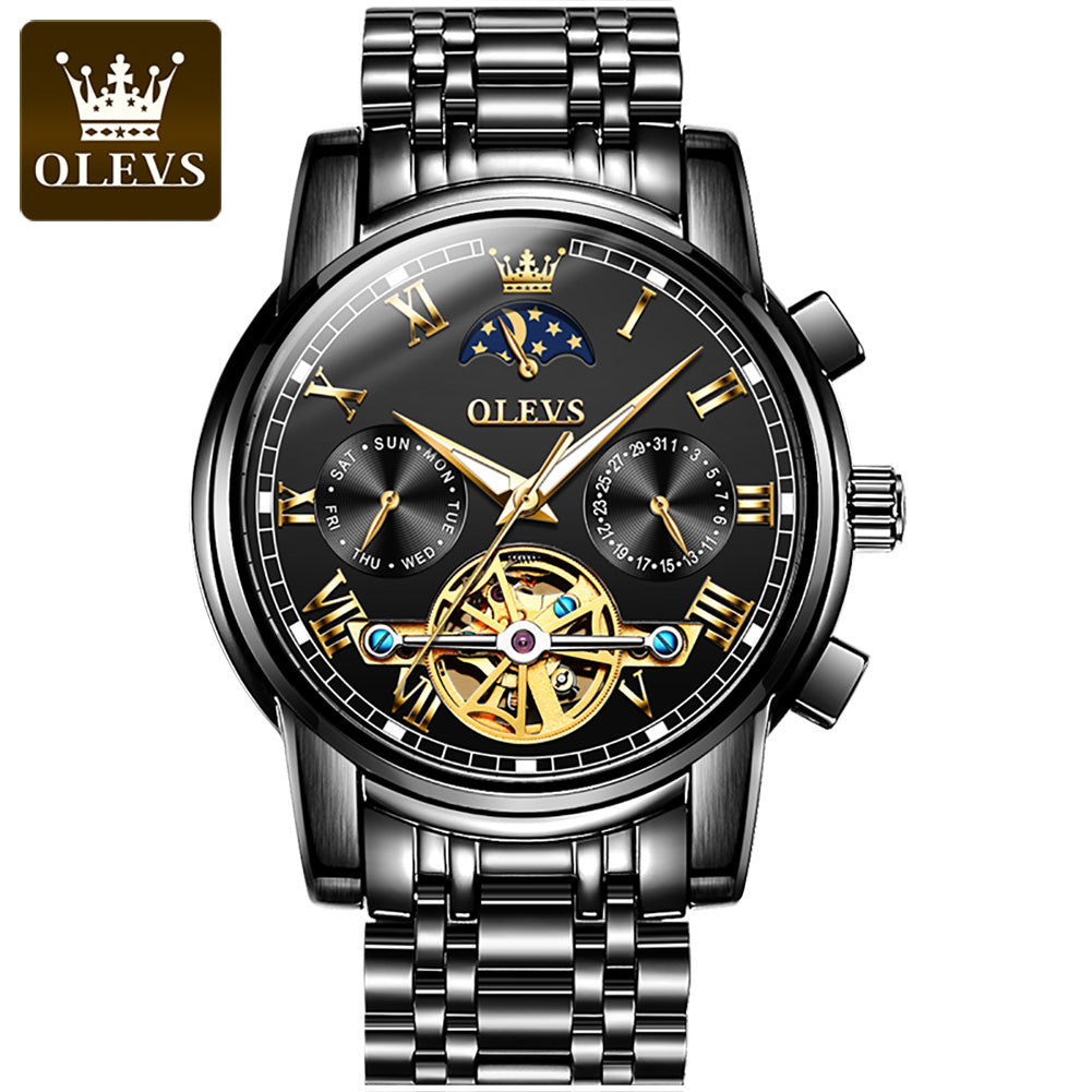 Men Hand Watch OLEVS 6617 Automatic Mechanical Montre