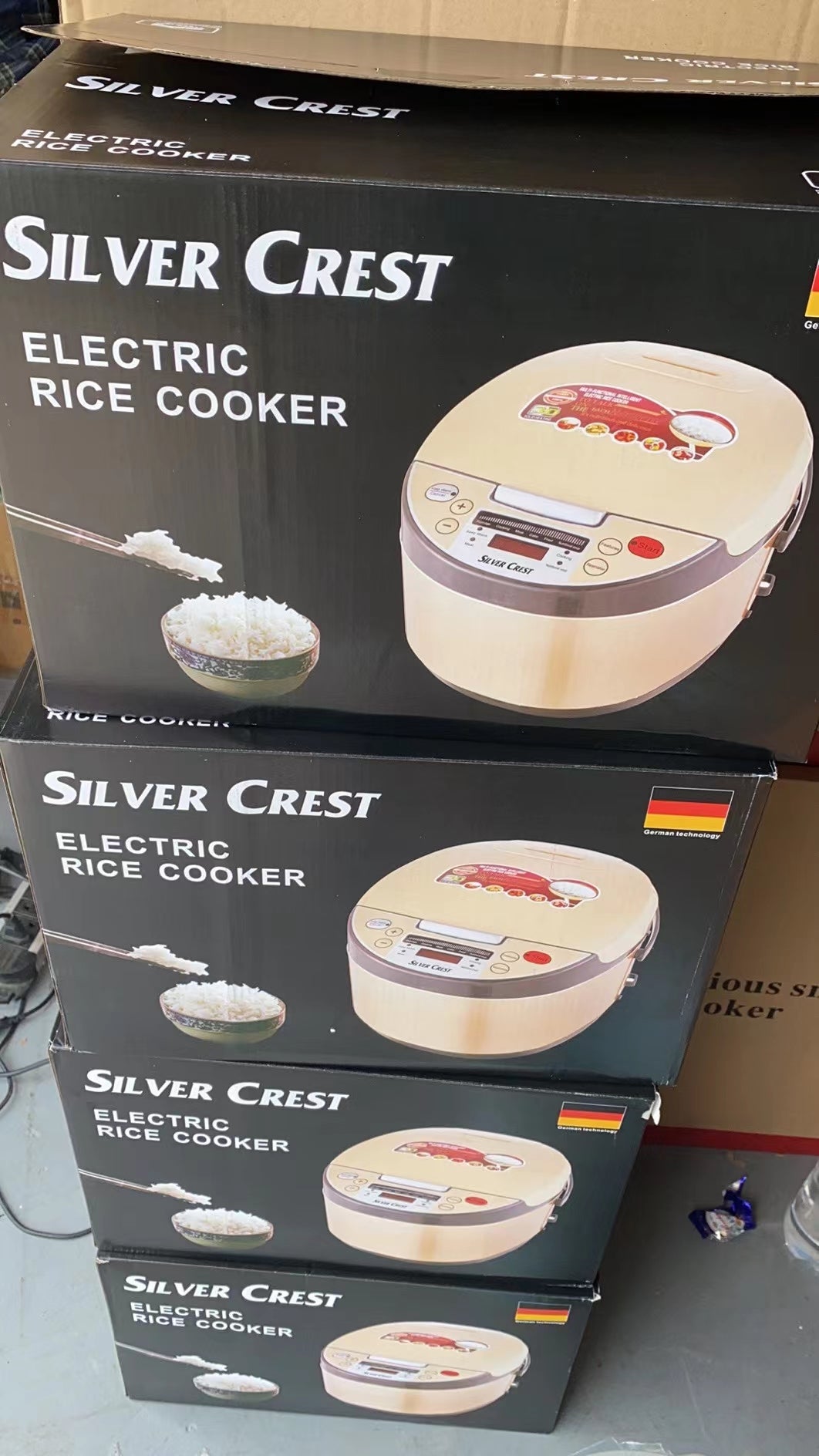 Silver Crest 5L MicroComputer controlled automatic smart electric rice cooker