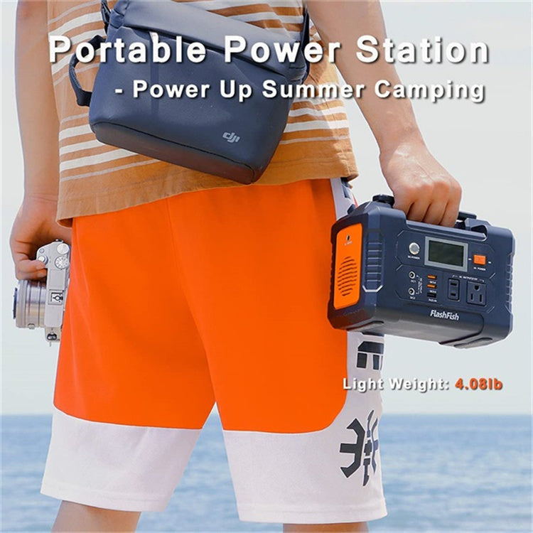 Charger 200 Watts 110V 220V Solar Portable Power Station for Home Appliances