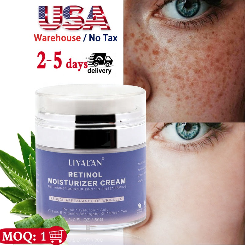 Private Label Beauty Vitamin C Anti Aging Wrinkle Acne Dark Spot Remover Whitening Moisturizer Face Cream