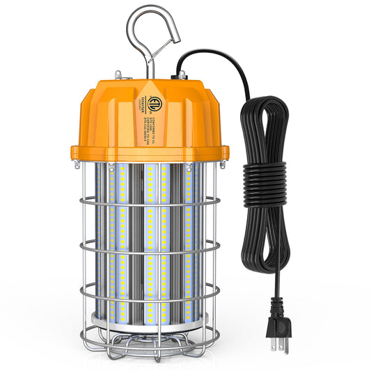 ETL Industry-graded Damp Location 120v LED Drop Light LED work light 150watt LED temporary lighting jobsite