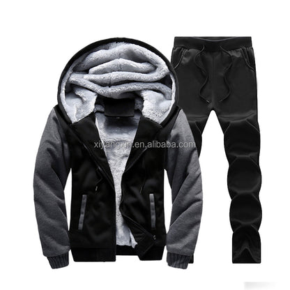 Jogger sets 2021 Jogging sweatsuit Tracksuit Training wear Sweat suits Plus size Men's jackets Coats Clothing Custom hoodies