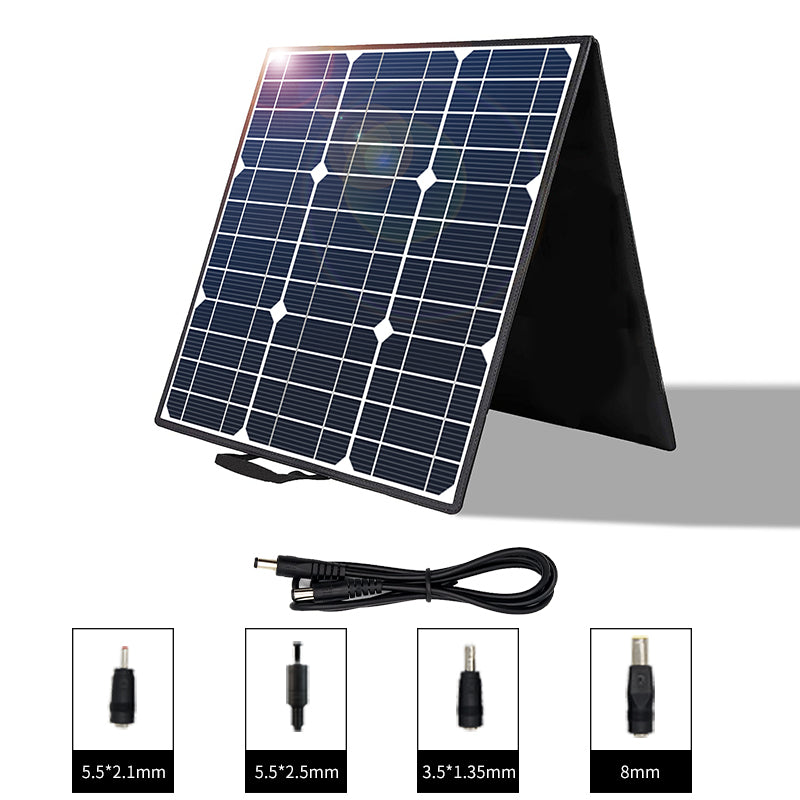 High Quality Foldable 100W 5V 18V Portable Solar Panel Kit for Outdoor Camping