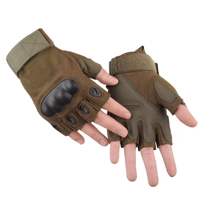 Tactical glove Half Finger full finger anti cutting joint protection security outdoor fan special forces training and