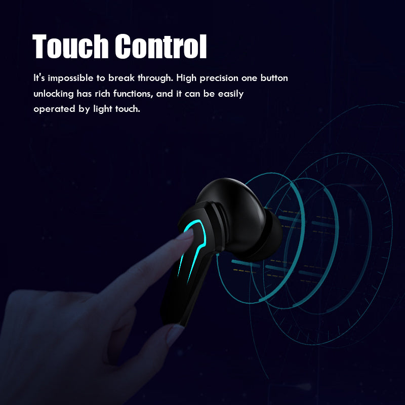 Game Music Dual Mode P30 Mobile Wireless Headset Touch Control Gaming Headphones Fast Flash Charging Wireless Gaming Headset