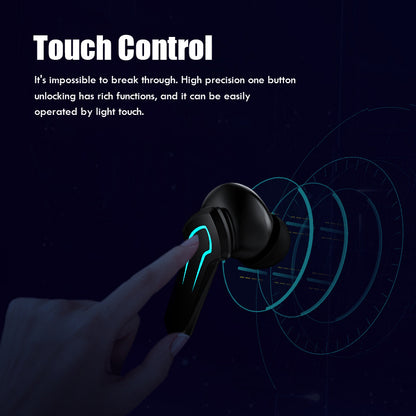 Game Music Dual Mode P30 Mobile Wireless Headset Touch Control Gaming Headphones Fast Flash Charging Wireless Gaming Headset