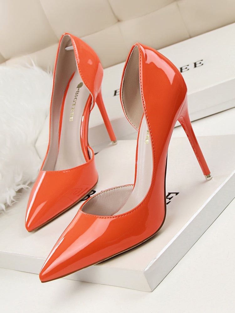 Dropshipping high heel stiletto d'orsay pumps fashion daily wear dress shoes pointed toes pumps heel shoes