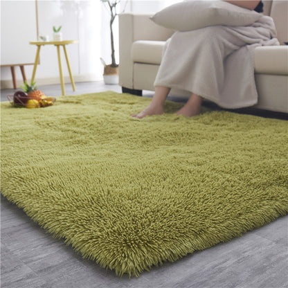 Modern luxury home decor fluffy shaggy rugs area carpet for living room