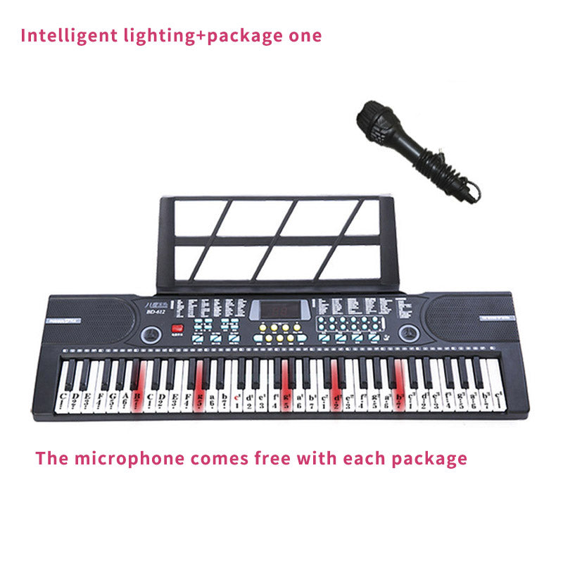 61 touch response keys electric keyboard, oriental keyboard, electronic organ baby piano musical toys