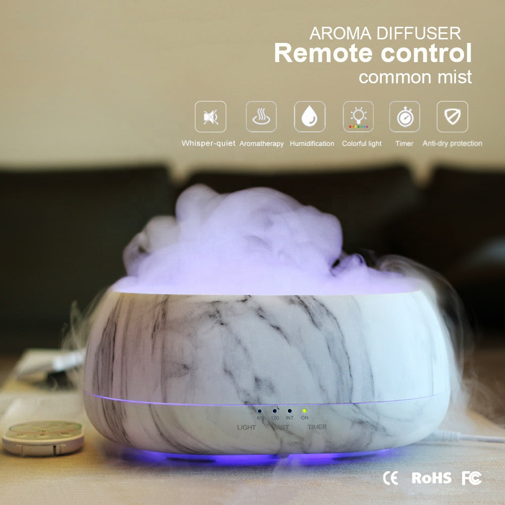 Ultrasonic essential oil remote aroma diffuser