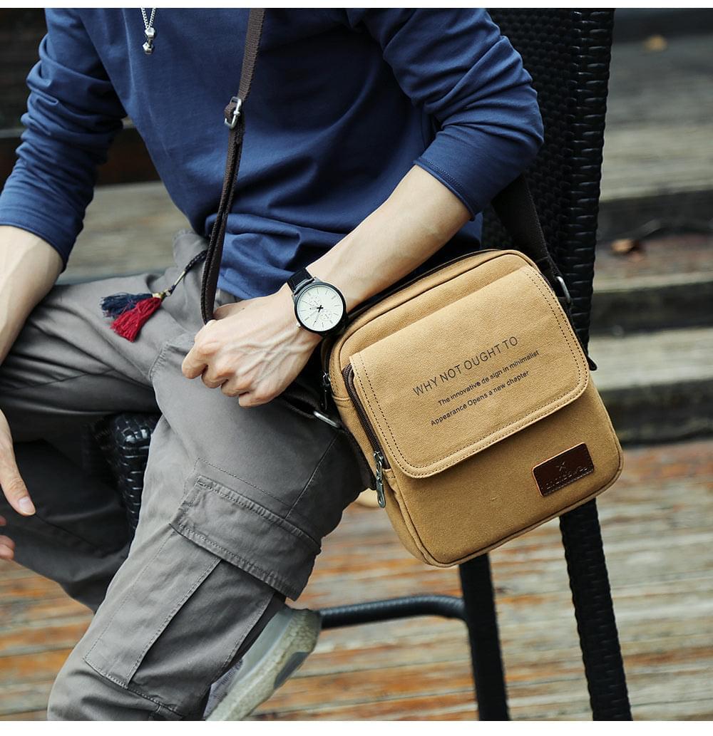 Classic Bike Messenger Over the Shoulder Bag Men Crossbody Bags Women High Standard in Quality Vintage Canvas Sling Bags