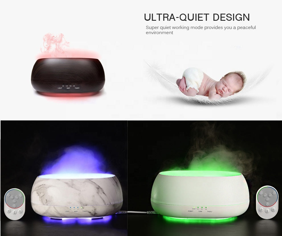 Ultrasonic essential oil remote aroma diffuser