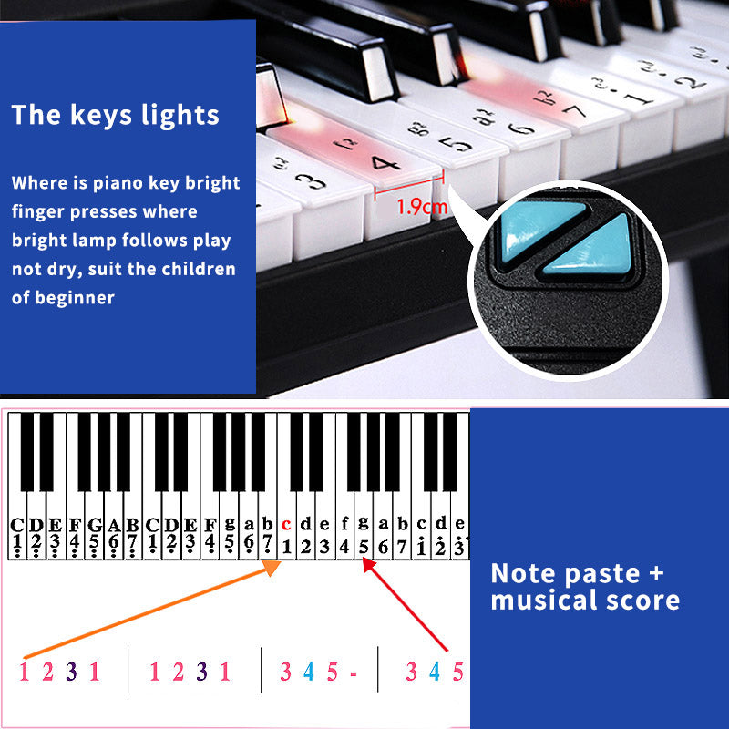 61 touch response keys electric keyboard, oriental keyboard, electronic organ baby piano musical toys