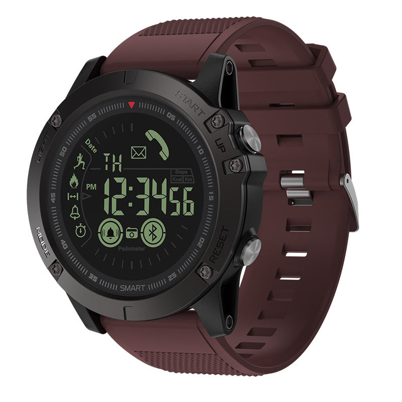 Branded Round Face IP67 Waterproof Outdoor Smart Watch Connected To Phone For Boys And Girls